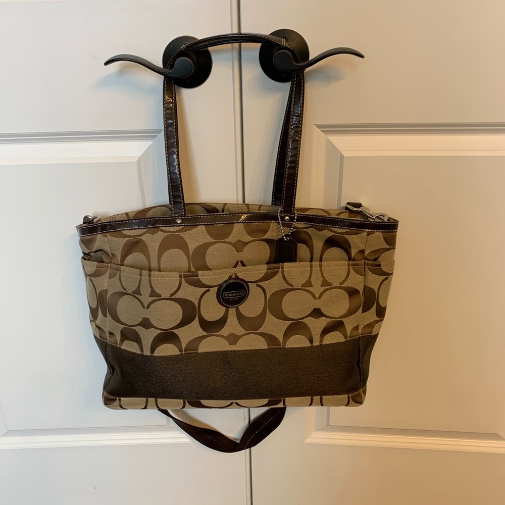 Coach diaper bag/ computer bag